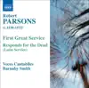 Barnaby Smith & Voces Cantabiles - Parsons: First Great Service, Responds for the Dead